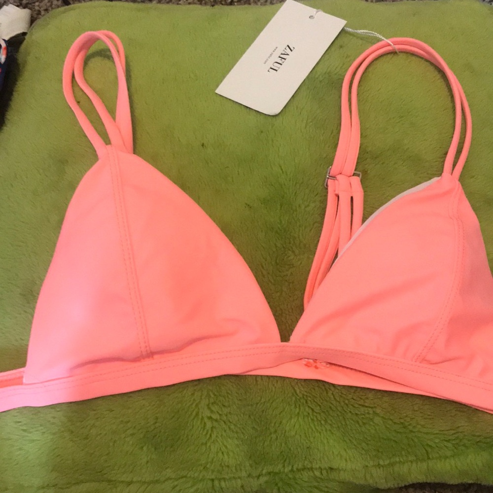Light pink bikini top